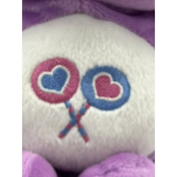 Care Bears 2002 Share Bear Lollipops 8 inch Plush Play Along Special Edition - Picture 3 of 10
